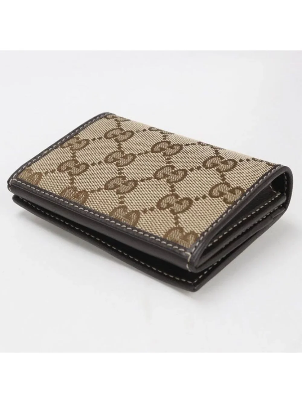 Gucci GG Canvas Business Card Holder - Picture 2 of 6